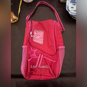 American girl doll tote bag